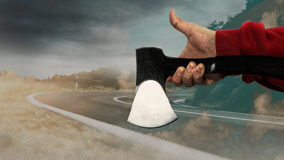 Baltalı Otostopçu (The Hatchet Wielding Hitchhiker) izlemek için tıklayınız.