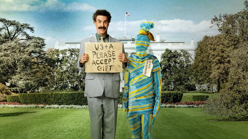 Borat 2 (Borat Subsequent Moviefilm: Delivery of Prodigious Bribe to American Regime for Make Benefit Once Glorious Nation of Kazakhstan) izlemek için tıklayınız.